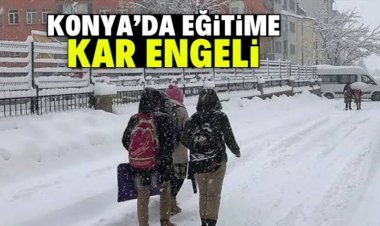 EĞİTİME KAR ENGELİ