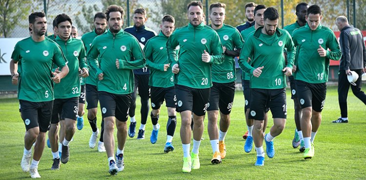 Konyaspor'da Eyüpspor mesaisi