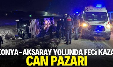 AKSARAY YOLUNDA TRAFİK KAZASI