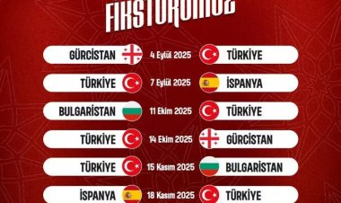 Türkiye'nin maç programı belli oldu!