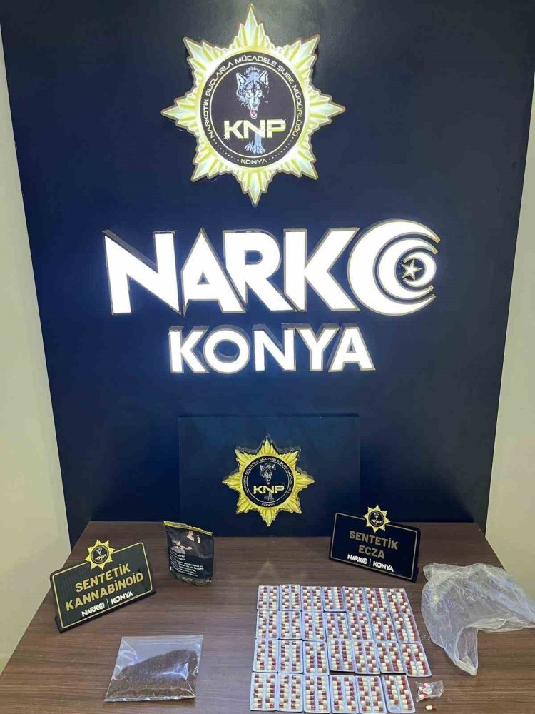 Konya’da polis ekiplerinin denetimleri sürüyor