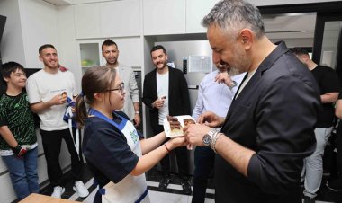 Konyaspor’dan özel çocuklara ziyaret