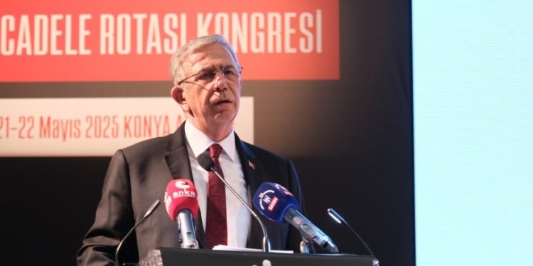 Mansur Yavaş Konya'da konuştu