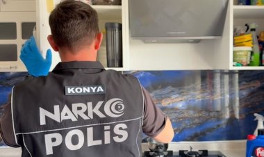 Konya’da narkotik operasyonu: 63 tutuklama