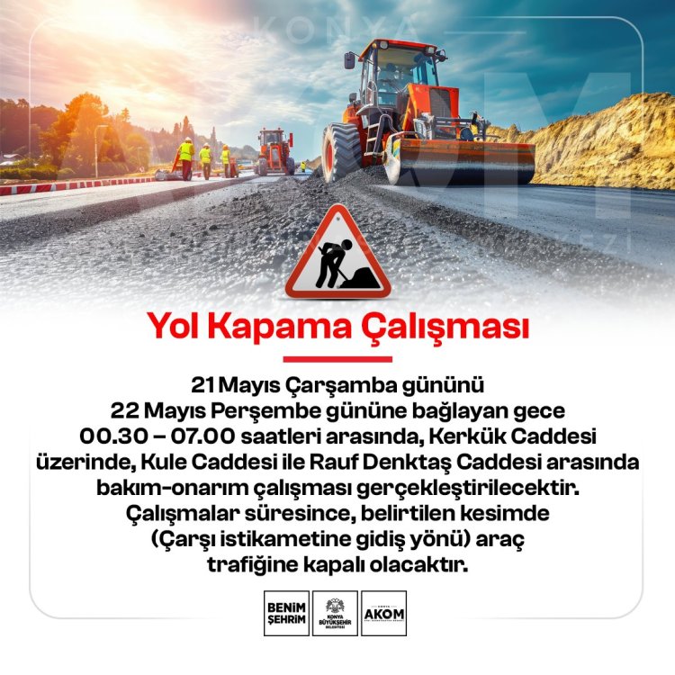 YOL KAPALI !