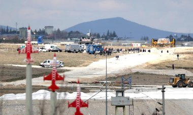 Konya'da son dakika gelişmesi! Acil iniş yaptı