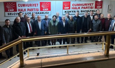 CHP İl Başkanı Yaman: Konya olarak Genel Başkanımız  Özel’in ve Genel Merkezimizin kararlılıkla yanındayız