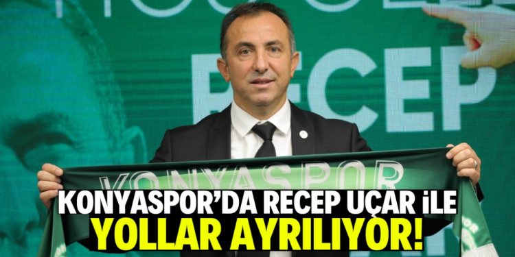 Konyaspor'da Recep Uçar ile yollar ayrılıyor mu?