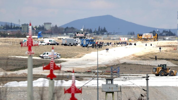 Konya'da son dakika gelişmesi! Acil iniş yaptı