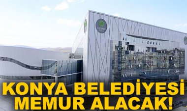 BELEDİYE MEMUR ALACAK