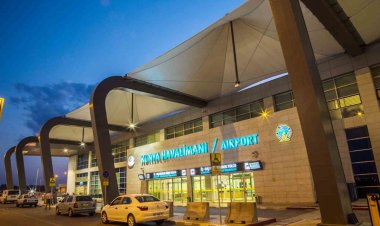 Konya Havalimanı mayıs ayında  77 bin 394 yolcuya hizmet verdi