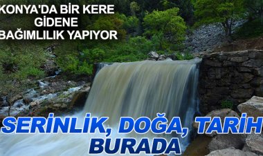 Serinlik, doğa, tarih burada