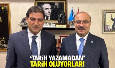 'Tarih yazamadan' tarih oluyorlar!