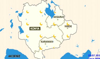 Sıcaklıklar 40 dereceleri geçti. Konya’da  tropikal geceler yaşanacak