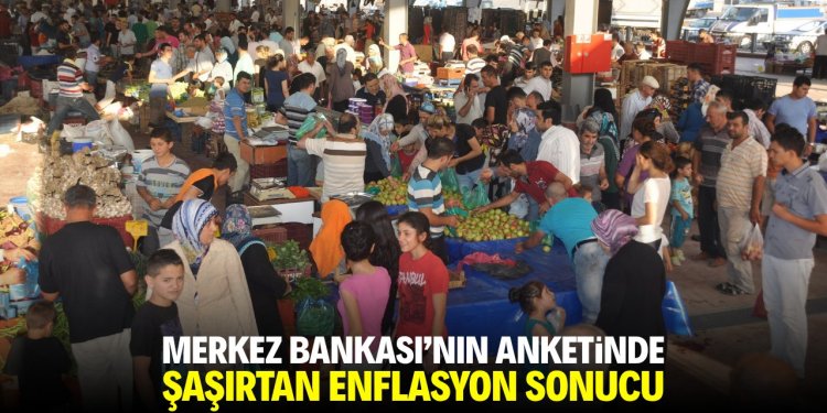 Merkez Bankası'nın anketinde şaşırtan enflasyon sonucu