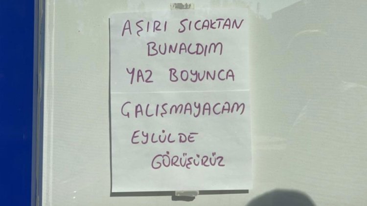 Sıcaklıklar 45 dereceyi buldu