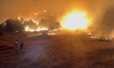 Konya’daki orman yangını Isparta sınırına dayandı