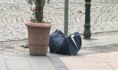 ŞÜPHELİ ÇANTA PATLATILDI