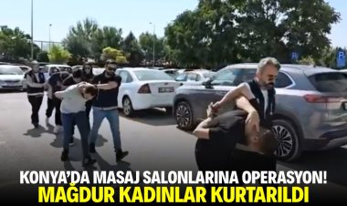 MASAJ SALONUNDA OPERASYON