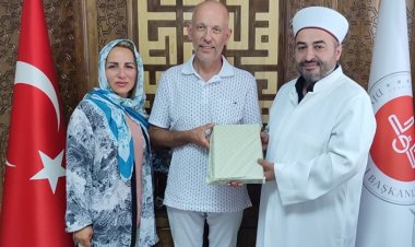 Norveç vatandaşları, Konya’da İslam’ı seçti