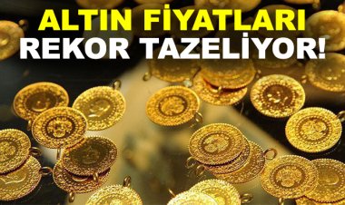 Altın fiyatları rekor tazeliyor