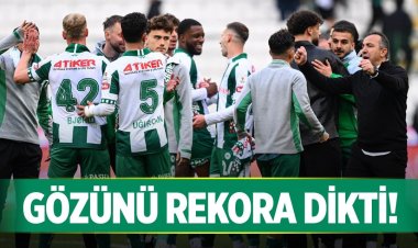 KONYASPOR REKOR PEŞİNDE