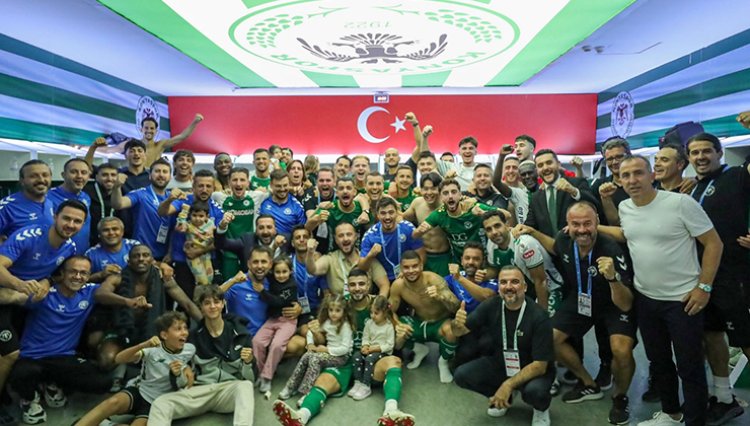 Konyaspor 2 sıra yükseldi