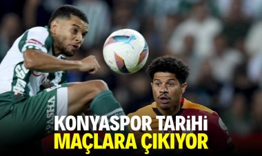 Konyaspor tarihi maçlar oynuyor