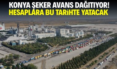 Konya Şeker avans dağıtıyor