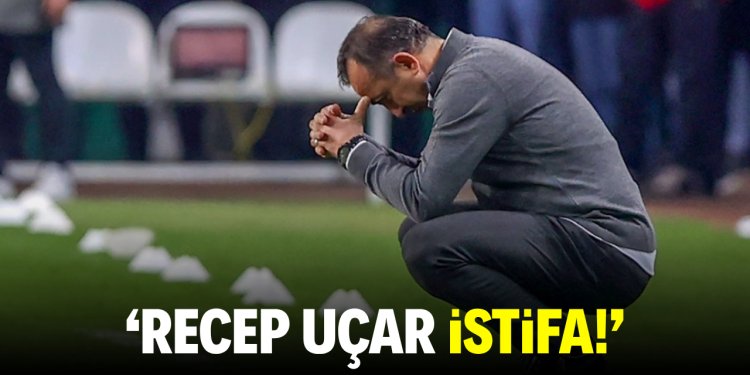 Taraftardan 'Recep Uçar istifa' sesleri!
