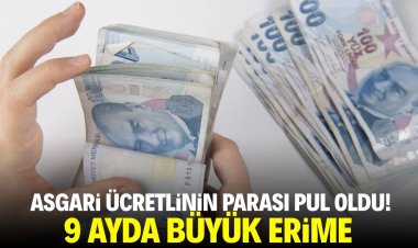 Asgari ücretlinin parası pul oldu!