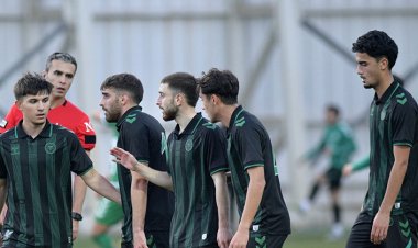 Konyaspor hazırlık maçında moral buldu