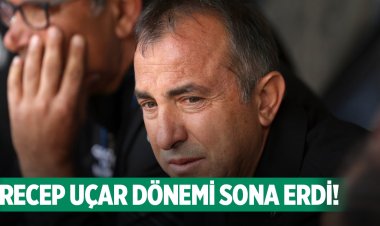 Konyaspor’da Teknik Direktör Recep Uçar dönemi sona erdi.