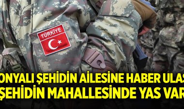 KONYA’YA ŞEHİT ATEŞİ