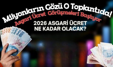 ASGARİ ÜCRET TOPLANTISI