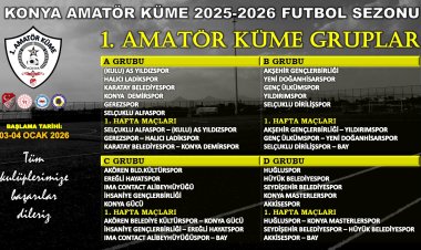 1. AMATÖR KMÜME GRUPLAR