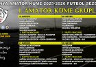 1. AMATÖR KMÜME GRUPLAR