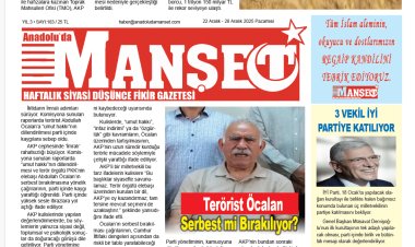 183. Sayı Manşet Gazetesi