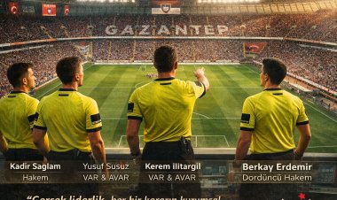 Operasyonel Süreç Yönetimi: Gaziantepspor - Konyaspor Müsabakası Hakem Heyeti Analizi