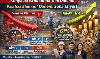Konya’da istihdamda yeni dönem: ‘Vasıfsız eleman’ anlayışı sona eriyor!