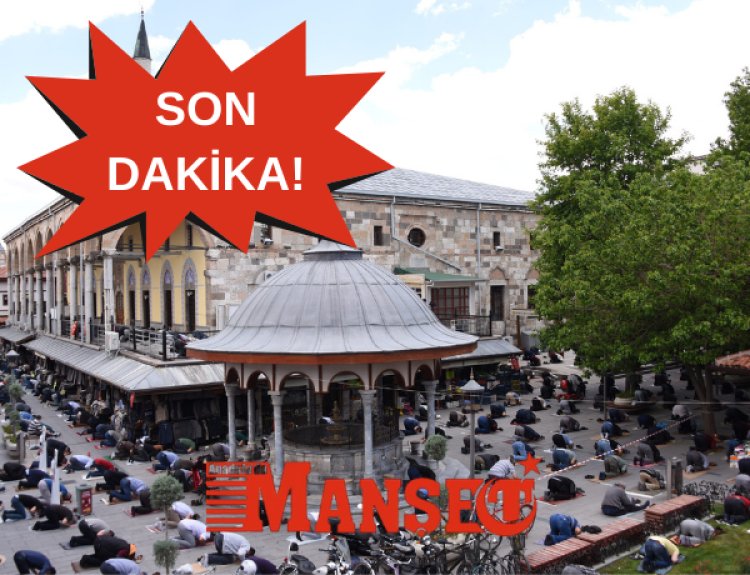KONYA KAPU CAMİİ'NDE  İNTİHAR İDDİASI