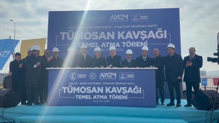 Konya’da Ulaşımda Dev Adım: Adliye-Şehir Hastanesi-Stadyum Tramvay Hattı 2. Etabı’nın Temeli Atıldı