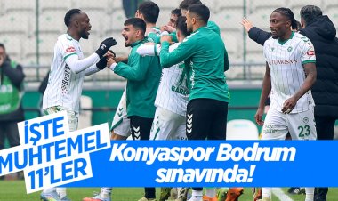 KONYASPOR BODRUM SINAVINDA