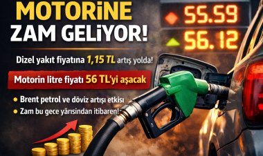 Motorine Zam Geliyor: Dizel Yakıt Fiyatlarına 1,15 TL Artış Bekleniyor