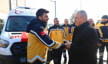 Konya’nın Acil Sağlık Gücüne Yeni Takviye: 14 Araç Hizmete Alındı