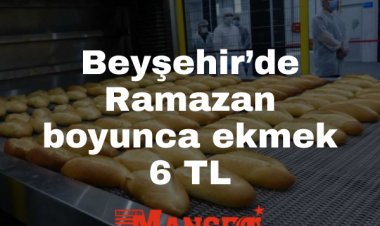 Konya’daki bu büfede Ramazan boyunca ekmek 6 TL!