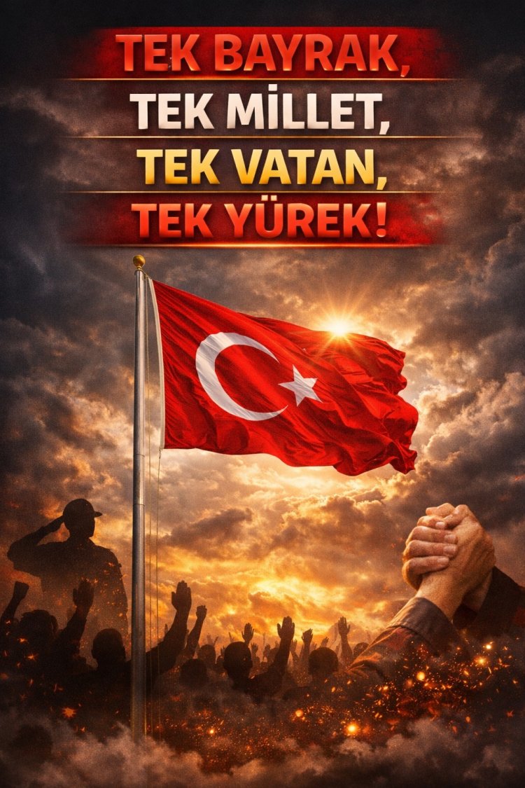 Türk Milletinin Onuruna Alçak Saldırı: Kamışlı’da Şanlı Türk Bayrağı Hedef Alındı