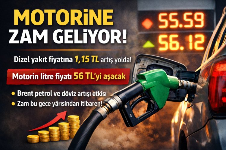 Motorine Zam Geliyor: Dizel Yakıt Fiyatlarına 1,15 TL Artış Bekleniyor