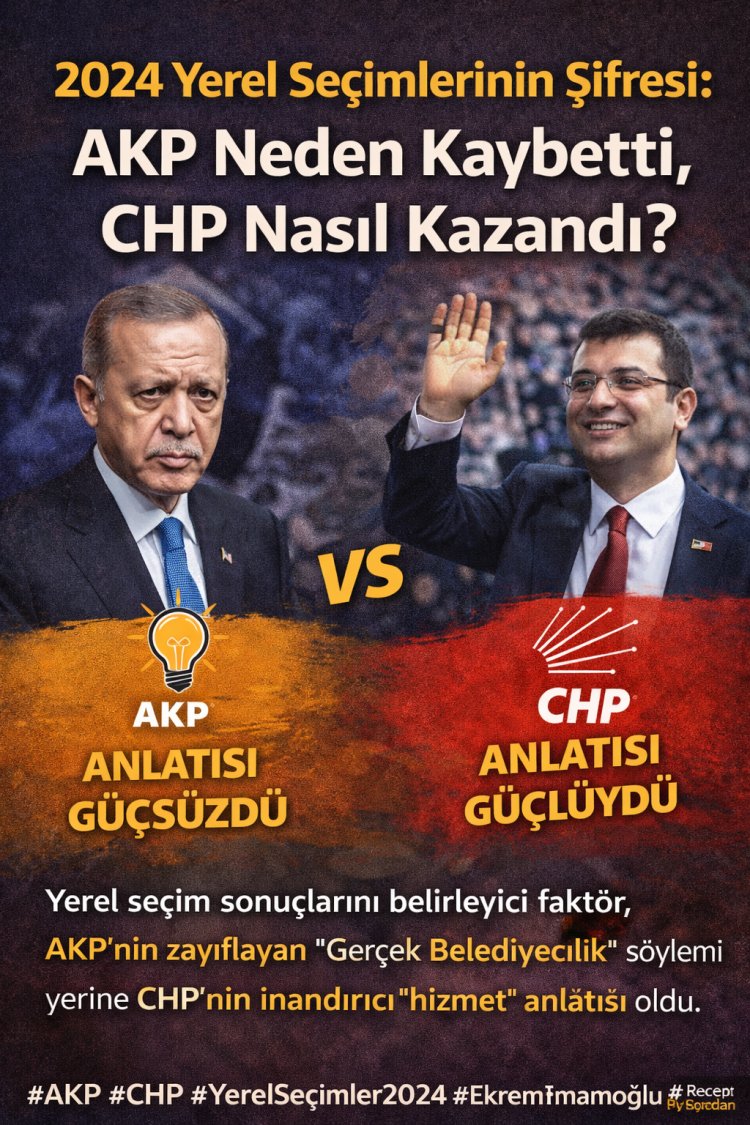2024 Yerel Seçimlerinin Şifresi: AKP Neden Kaybetti, CHP Nasıl Kazandı?