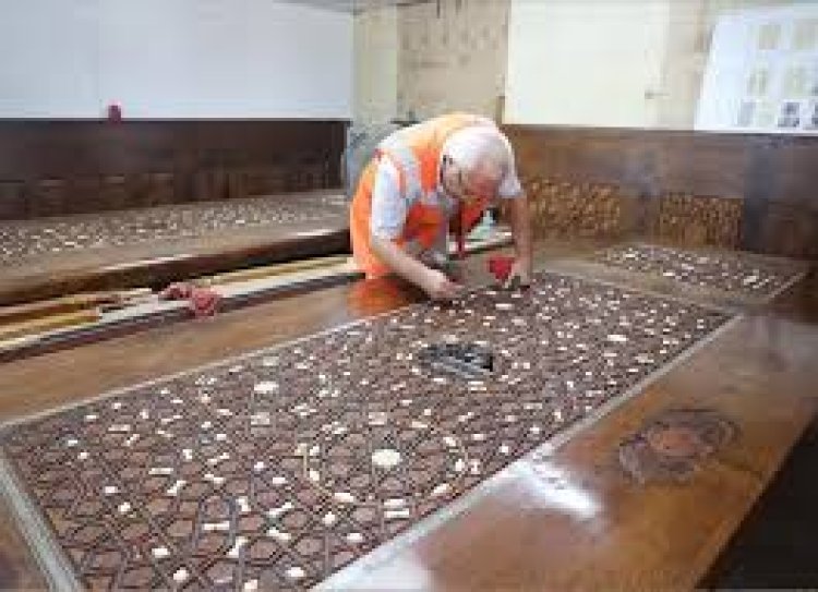 Selimiye Camisi’nin 4 Metrelik Asırlık Kapıları Aslına Uygun Yenilendi